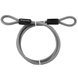Master Lock 3/8 in. D X 72 in. L Vinyl Coated Steel Flexible Braided Steel Cable