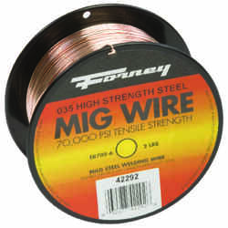 Forney 0.035 in. Mild Steel MIG Welding Wire 70000 psi 2 lb.