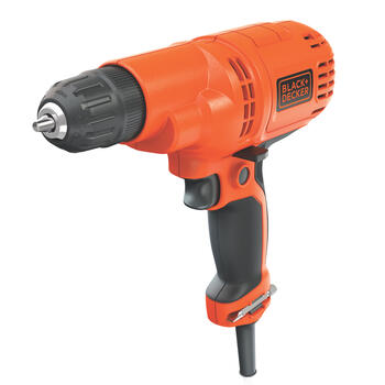 Black and Decker 3/8 in. Keyless Corded Drill 5.2 amps 1500 rpm