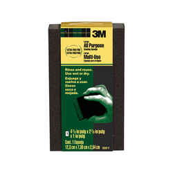 3M 4-7/8 in. L x 2-7/8 in. W x 4-7/8 in. L x 1 in. Super Fine Sanding Sponge