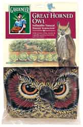 Dalen Inflatable Great Horned Owl Bird Deterrent Decoy For Assorted Species For Multiple Animal T