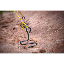 Ground Auger Technologies 12 in. L Anchor Point 150 lb. 1 pk Black
