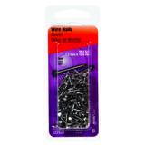 HILLMAN 18 Ga. x 5/8 in. L Bright Steel Wire Nails 2 oz.