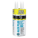 DAP Alex Plus White Acrylic Latex All Purpose Caulk 10.1 oz