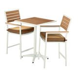 Living Accents 3 pc. Nantucket Steel Bistro Set