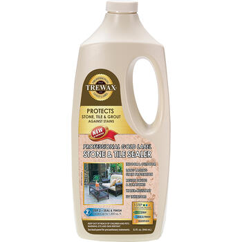 Trewax Stone and Tile Sealer Finish Acrylic Urethane 32 oz.