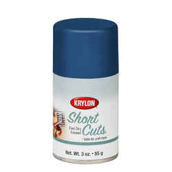 Krylon Short Cuts Gloss Ocean Blue Spray Paint 3 oz