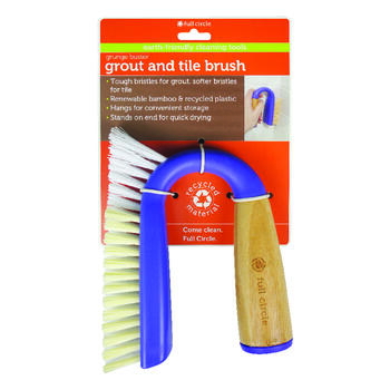 Full Circle Grunge Buster 5.51 in. W Bamboo Grout Brush