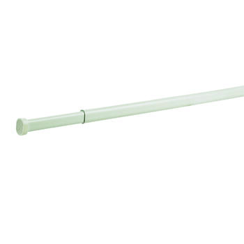 Kenney Enamel White Tension Rod 36 in. L