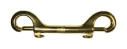 Baron 7/16 in. Dia. x 4-5/8 in. L Polished Bronze Double Ended Bolt Snap 260 lb.