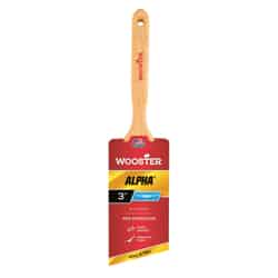 Wooster 3 in. W Angle Synthetic Blend Paint Brush Alpha