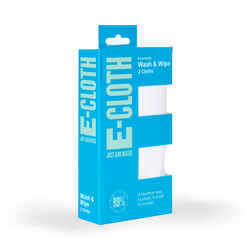 E-Cloth Wash and Wipe Dish Polyamide/Polyester Kitchen Cleaning Cloth 12.5 in. W X 12.5 in. L 2