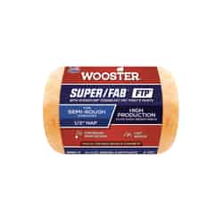 Wooster Super/Fab FTP Synthetic Blend 4 in. W X 1/2 in. S Trim Paint Roller Cover 1 pk