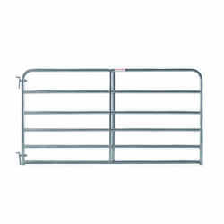 Tarter 50 in. H x 1.75 in. W Galvanized Steel Tube Gate