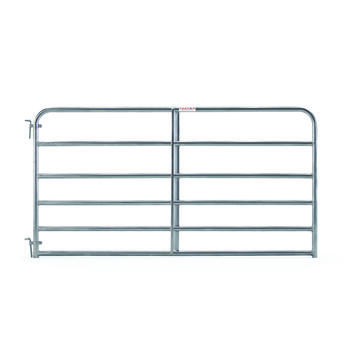 Tarter 50 in. H x 1.75 in. W Galvanized Steel Tube Gate