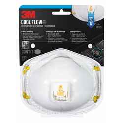 3M Construction Respirator Valved White 1 pc.