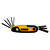 DeWalt Multi-Size SAE Fold-Up Folding Locking Hex Key Set 8 6.7 in.