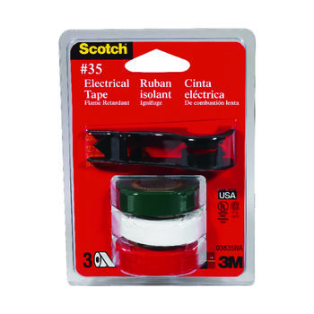 Scotch 1/2 in. W x 240 in. L Multicolored Electrical Tape Vinyl