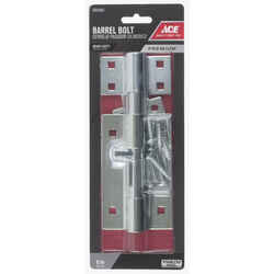 Ace 5 in. L Polished Stainless Steel Heavy Duty Barrel Bolt