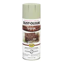 Rust-Oleum Stops Rust Satin Spruce Green Spray Paint 12 oz