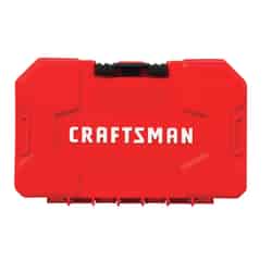Craftsman 1/4 in. drive Chrome Vanadium Steel 72 Tooth Palm Ratchet Set 24 pc.