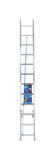 Werner 24 ft. H X 17.33 in. W Aluminum Extension Ladder Type 1 250 lb