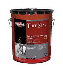 Black Jack Tuff-Seal Gloss Black Asphalt Roof & Flashing Cement 5 gal.