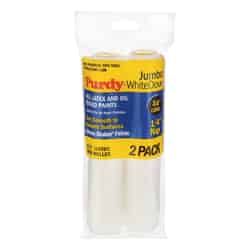 Purdy White Dove Dralon 6.5 in. W X 1/4 in. S Jumbo Paint Roller Cover 2 pk