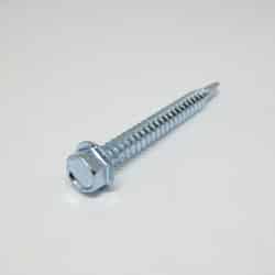 Ace 12-14 Sizes x 2 in. L Hex Zinc-Plated Steel Self- Drilling Screws 1 lb. Hex Washer Head