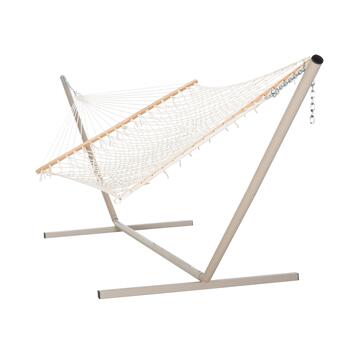 Castaway 52 in. W x 12 ft. L Hammock Stand With Stand 2 person