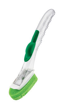 Libman 3 in. W Plastic Scrubbing Wand