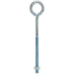 Hampton 5/16 in. x 6 in. L Zinc-Plated Steel Eyebolt Nut Included