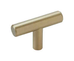 Amerock Bar Pulls Collection Bar Pull Cabinet Door and Drawer Pulls Light Brass 1 pk