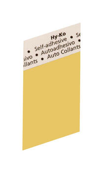 Hy-Ko 1-1/2 in. Aluminum Blank Special Character Self-Adhesive Black