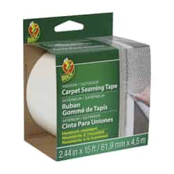 Duck Brand 15 ft. L x 2.44 in. W x 15 ft. L x 2.44 in. W Polyester Indoor and Outdoor Carpet Tape