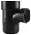 Charlotte Pipe Schedule 40 2 in. Spigot x 1-1/2 in. Dia. Hub ABS Sanitary Street Tee