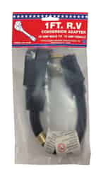 US Hardware RV Electrical Pigtail Adapter 1 pk