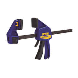 Irwin Quick-Grip 12 in. x 3.5 in. D Resin Bar Clamp 300 lb. 1 pc.