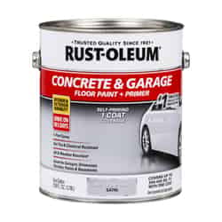 Rust-Oleum Satin Battleship Gray Acrylic Concrete and Garage Floor Paint 1 gal