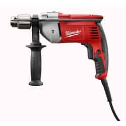 Milwaukee 1/2 in. Keyed Corded Hammer Drill 8 amps 2800 rpm 48000 bpm