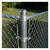 YardGard 2.44 in. L Aluminum Chain Link Round Cap 90 pk