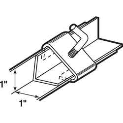 Prime-Line Silver Steel Bed Frame Clamp 1 inch Ga.