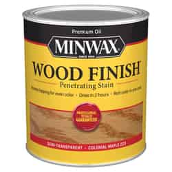 Minwax Wood Finish Semi-Transparent Colonial Maple Oil-Based Stain 1 qt