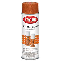 Krylon Orange burst Glitter Blast Spray Paint 5.75 oz