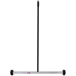 Master Magnetics 42 in. Ceramic Push-Type Magnetic Mini Sweeper 55 lb. pull 3.4 MGOe Black 1 pc