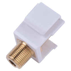 Monster Cable Push-On F Coaxial Connector Keystone Insert 1