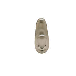 3M Command Brushed Nickel Metal Medium Forever Classic Coat/Hat Hook 3 lb. capacity 1 pk 3-1/