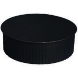 Imperial Manufacturing 5 in. Dia. Steel Crimped Pipe End Cap