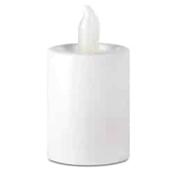 Order White Tealight and Votive Flameless Flickering Candle 1-1/2 in. H x 1-1/2 in. Dia.