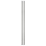 Honey Can Do 72 in. H x 1 in. D x 1 in. W Steel Shelf Pole with Leg Levelers